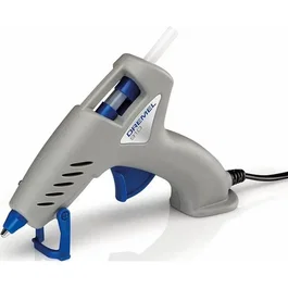 Dremel 910 Pistolet à Colle Chaude Haute Température 165°C avec 3 Bâtons de Colle 7mm