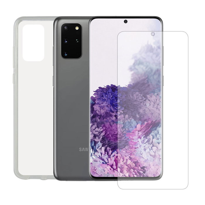 Film Protecteur en Verre Trempé pour Téléphone Portable + Étui pour Téléphone Portable Contact BIG-S1904423