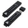 Apricorn Aegis Secure Key 3z - Clé USB sécurisée 64 Go avec chiffrement matériel AES 256-bit, clavier numérique et certification FIPS 140-2 Niveau 3 - USB 3.1