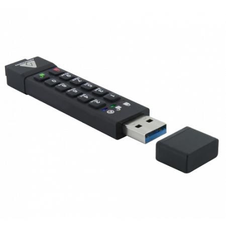 Apricorn Aegis Secure Key 3z - Clé USB sécurisée 64 Go avec chiffrement matériel AES 256-bit, clavier numérique et certification FIPS 140-2 Niveau 3 - USB 3.1
