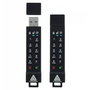 Apricorn Aegis Secure Key 3z - Clé USB sécurisée 64 Go avec chiffrement matériel AES 256-bit, clavier numérique et certification FIPS 140-2 Niveau 3 - USB 3.1