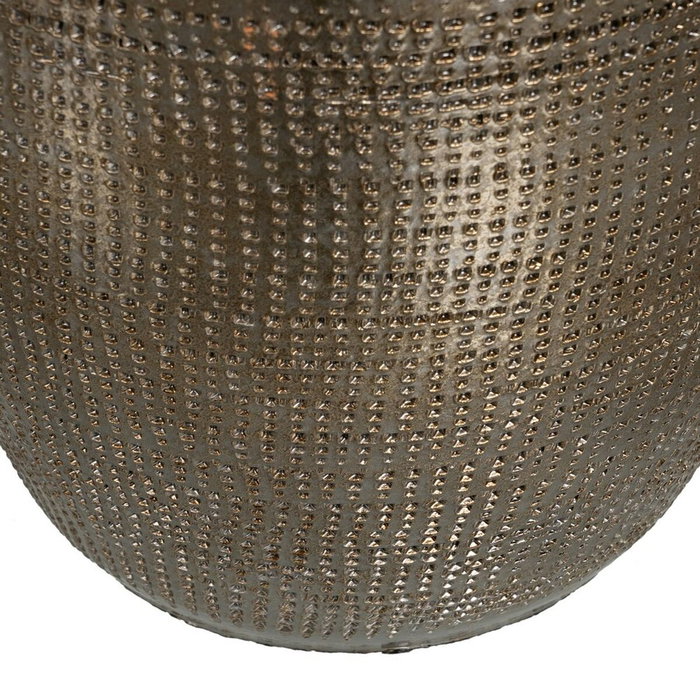 BigBuy Garden Cache-pot Métallisé Céramique 31 x 31 x 61 cm BigBuy Garden Cache-pot Métallisé Céramique 31 x 31 x 61 cm