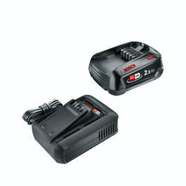 Bosch Pack Batterie 18V 2,5 Ah et Chargeur AL 18V-44 POWER FOR ALL