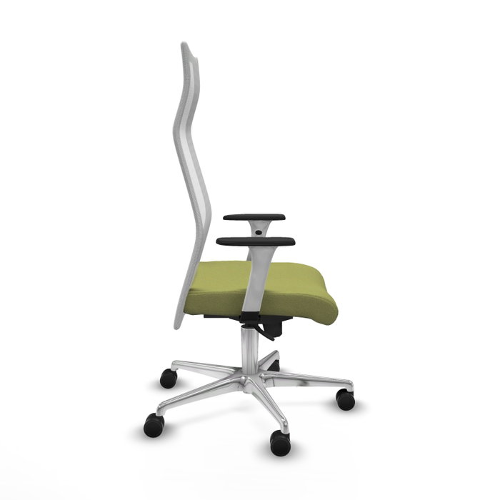 Piqueras y Crespo Chaise de Bureau Albacete, Vert Olive et Blanc