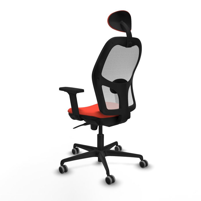 Piqueras y Crespo Chaise de Bureau avec Appui-tête 2D036G1 Orange Foncé Piqueras y Crespo Chaise de Bureau avec Appui-tête 2D036G1 Orange Foncé