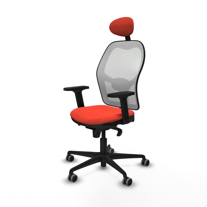 Piqueras y Crespo Chaise de Bureau avec Appui-tête 2D036G1 Orange Foncé Piqueras y Crespo Chaise de Bureau avec Appui-tête 2D036G1 Orange Foncé
