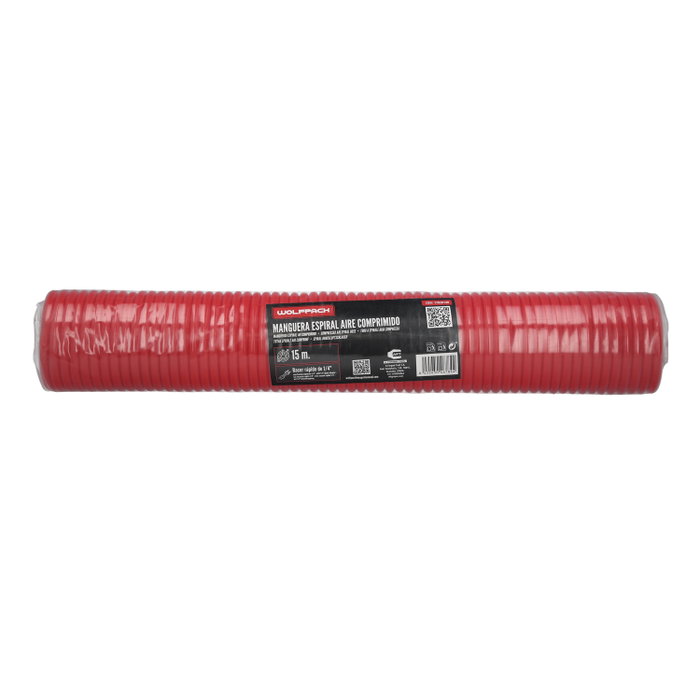WOLFPACK LINEA PROFESIONAL Manguera en spirale de 15 mètres avec adaptateur rapide