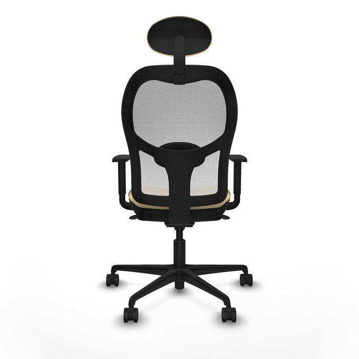 Piqueras y Crespo Chaise de Bureau 1D036N1 Crème