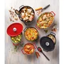 Pyrex Cocotte ronde en fonte émaillée 28 cm 6.3 L Slow Cook, compatible induction et lave-vaisselle, rouge, garantie à vie