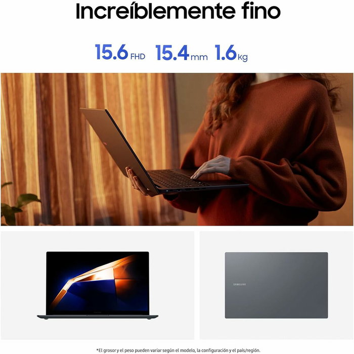 Samsung Galaxy Book4 NP750XGJ-KG2ES - Intel Core i5-1335U - 16 GB RAM - 512 GB SSD - 15,6" Samsung Galaxy Book4 NP750XGJ-KG2ES - Intel Core i5-1335U - 16 GB RAM - 512 GB SSD - 15,6"