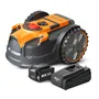 Lawnmaster Robot Tondeuse Autonome VRM16 24 V, Lame 16 cm, Sans Fil Périmétrique