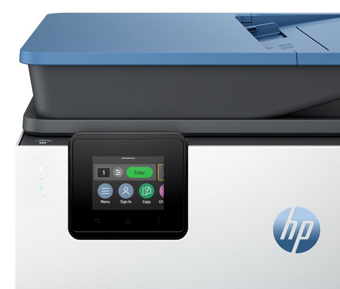 HP OfficeJet Pro 9125e, Imprimante multifonction Jet d'encre, Bleu lago