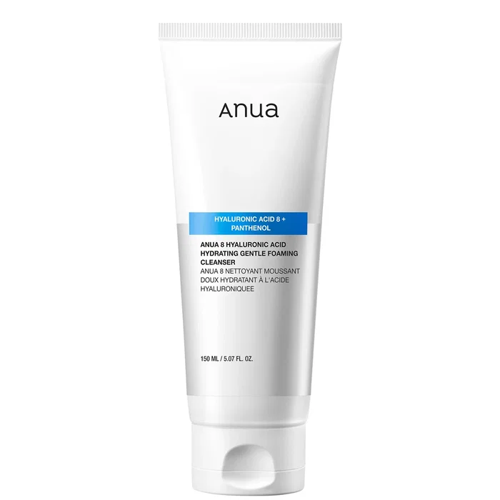 Anua Glow Mousse nettoyante hydratante 8 Acide hyaluronique + Panthénol 150 ml Anua Glow Mousse nettoyante hydratante 8 Acide hyaluronique + Panthénol 150 ml