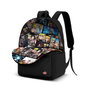 Karactermania Naruto Mochila Block Na 44x30x18cm Poliésther Noir Sac à Dos