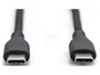 DIGITUS Câble USB 2.0 USB C vers USB C 0,5 m noir
