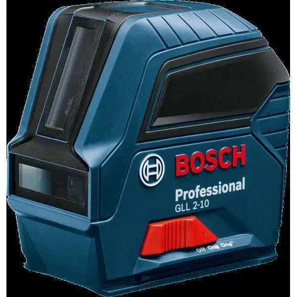 Bosch Professional Laser à Ligne GLL 2-10 - Réf. 0601063L00 - Portée de 10 mètres - Projection Horizontale/Verticale - Auto-nivellement - Protection IP54 Bosch Professional Laser à Ligne GLL 2-10 - Réf. 0601063L00 - Portée de 10 mètres - Projection Horizontale/Verticale - Auto-nivellement - Protection IP54