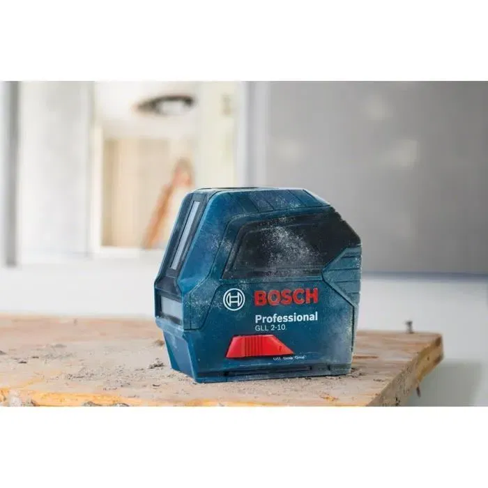 Bosch Professional Laser à Ligne GLL 2-10 - Réf. 0601063L00 - Portée de 10 mètres - Projection Horizontale/Verticale - Auto-nivellement - Protection IP54 Bosch Professional Laser à Ligne GLL 2-10 - Réf. 0601063L00 - Portée de 10 mètres - Projection Horizontale/Verticale - Auto-nivellement - Protection IP54