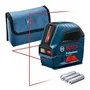 Bosch Professional Laser à Ligne GLL 2-10 - Réf. 0601063L00 - Portée de 10 mètres - Projection Horizontale/Verticale - Auto-nivellement - Protection IP54