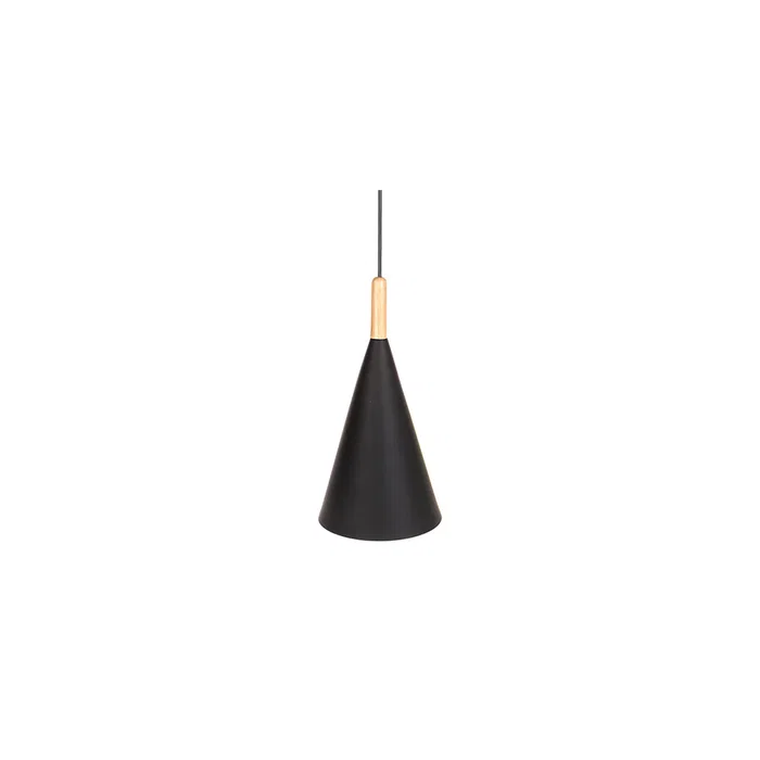 Luminaire Suspendu Maddison SKD-P2003-W en Métal et Bois - Design Moderne - Hauteur Réglable