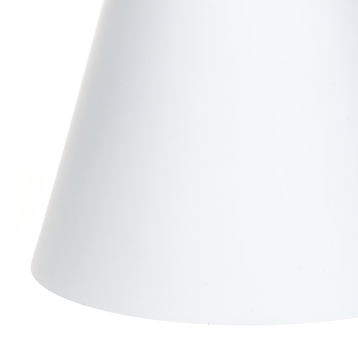 Suspension Maddison en métal et bois, design moderne, câble réglable - SKD-P2003-W