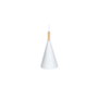 Suspension Maddison en métal et bois, design moderne, câble réglable - SKD-P2003-W