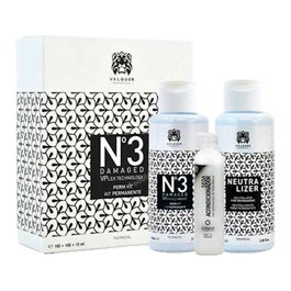 Valquer Kit de Permanente Nº 3 pour Cheveux Abîmés 210 ml