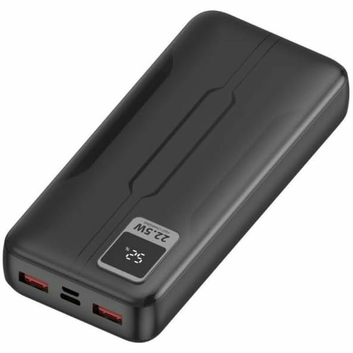 Powerbank LEOTEC LEPOW20W22K Noir 20000 mAh Powerbank LEOTEC LEPOW20W22K Noir 20000 mAh
