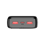 Leotec Powerbank 20000mAh 22.5W PD3.0 QC3.0 Charge Rapide 3 Ports USB Noir