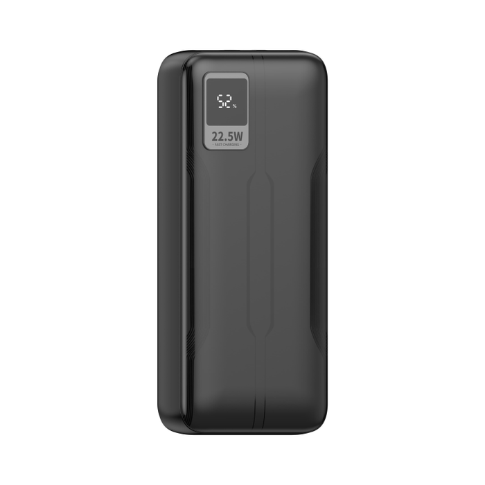 Leotec Powerbank 20000mAh 22.5W PD3.0 QC3.0 Charge Rapide 3 Ports USB Noir