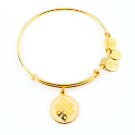 Alex And Ani Bracelet Doré Ajustable