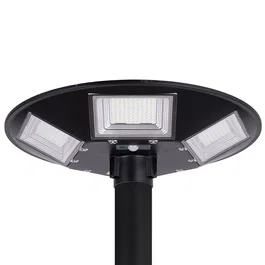 Luminaria Solar LED 250W 6000K IP67 avec Panneau 6V 18W et Batterie 3,2V 15000mAh