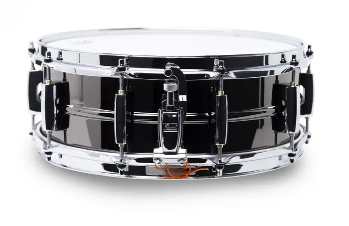 Pearl Caisse Claire Sensitone Heritage Alloy 14x5 Pouces - Black Chrome, Laiton 1mm