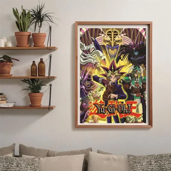 Clementoni Puzzle 1000 Pièces Compact Yu-Gi-Oh! - 70 x 50 cm avec Poster - À Partir de 10 Ans Clementoni Puzzle 1000 Pièces Compact Yu-Gi-Oh! - 70 x 50 cm avec Poster - À Partir de 10 Ans