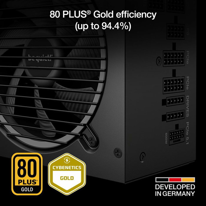 be quiet! Pure Power 13 M 1000 W BP028EU Noir