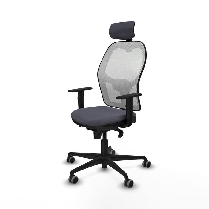 Piqueras y Crespo Chaise de Bureau Jorquera 1D036G2 Gris foncé Piqueras y Crespo Chaise de Bureau Jorquera 1D036G2 Gris foncé