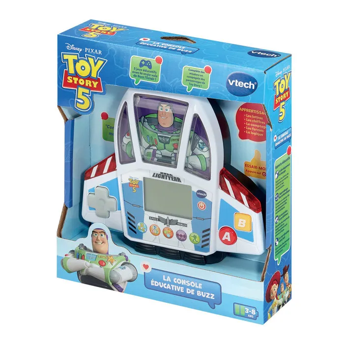 Vtech Toy Story 5 Console Éducative de Buzz Multicolore - Jeu Interactif 3-8 Ans Vtech Toy Story 5 Console Éducative de Buzz Multicolore - Jeu Interactif 3-8 Ans