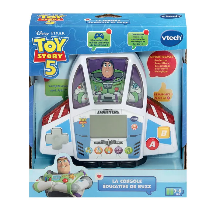 Vtech Toy Story 5 Console Éducative de Buzz Multicolore - Jeu Interactif 3-8 Ans Vtech Toy Story 5 Console Éducative de Buzz Multicolore - Jeu Interactif 3-8 Ans