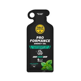 Gold Nutrition Pro.Formance Energy Gel Énergétique Menthe - 40 g