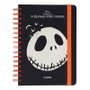 ERIK - Carnet A5 L'Étrange Noël de Monsieur Jack Disney - 90 pages - Couverture rigide, reliure Wire-O, élastique, poche intérieure