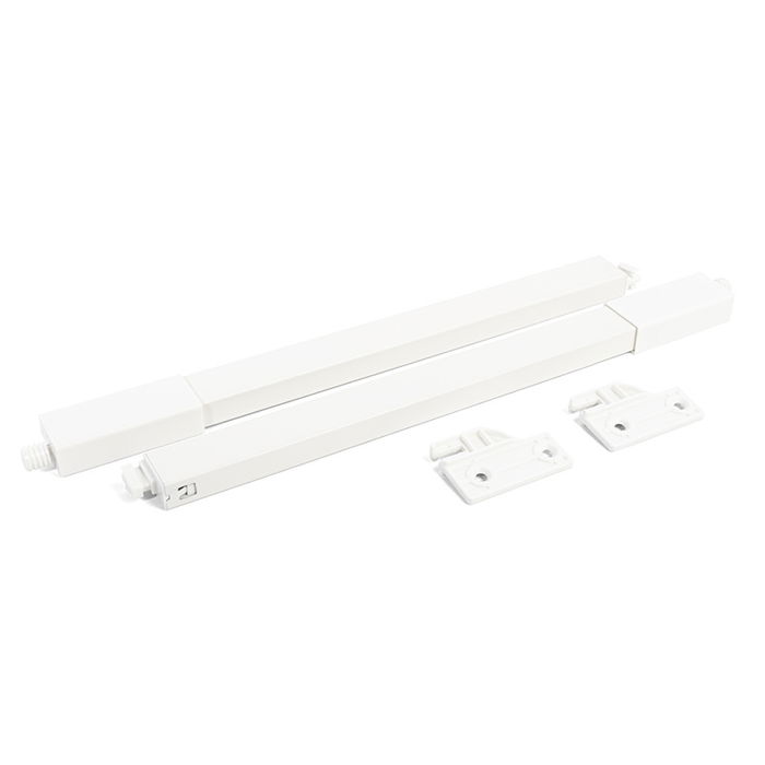 HERRAJES ALK Jeu de Varilles Rectangulaires Qube pour Tiroir Finition Blanche Mesure Tiroir 450 HERRAJES ALK Jeu de Varilles Rectangulaires Qube pour Tiroir Finition Blanche Mesure Tiroir 450