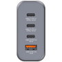Verbatim GNC-140 Chargeur Mural GaN 140W 4-en-1 (2x USB-C PD 140W, 1x USB-C PD 20W, 1x USB-A QC 3.0)