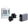Verbatim GNC-140 Chargeur Mural GaN 140W 4-en-1 (2x USB-C PD 140W, 1x USB-C PD 20W, 1x USB-A QC 3.0)