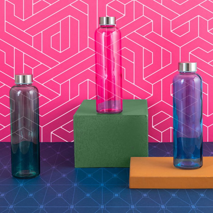 Quid Bouteille en Verre Transportable Sarao 0,60 L Mate (12 Unités)