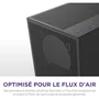 NZXT H5 Flow CC-H52FB-01 - Boîtier PC moyen-tour ATX compact, noir, optimisé pour le refroidissement par airflow avec panneaux en mesh