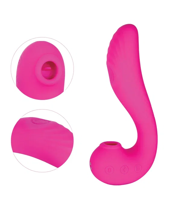 Honey Play Box Angel - Vibromasseur 3-en-1 Rose