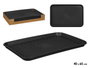 Kipit Bandeja Multiusos Noire 59.5 x 2.7 x 40 cm en Plastique PP (Set de 12)