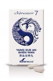 SORIA NATURAL CHINASOR 07 YANG XUE AN SHEN WAN 30 comprimés