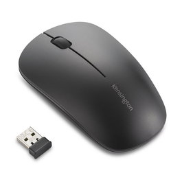 Kensington MY230 EQ Souris sans fil rechargeable Bluetooth/2.4 GHz, ambidextre, boutons silencieux, compatible Windows/macOS, design durable