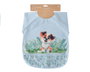 KioKids Babero Imperméable avec Manches Longues - Bleu - Collection Lovely Friends