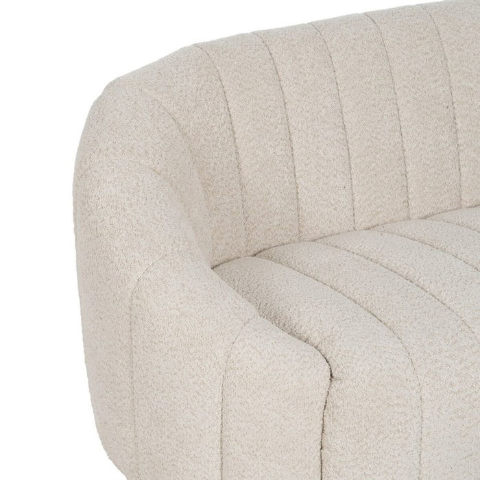 BigBuy Home Canapé Beige Polyester Fer